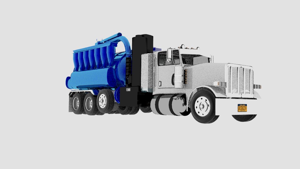 Industrial vacuum truck preview image 1